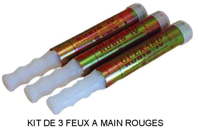 Feux rouges � main 