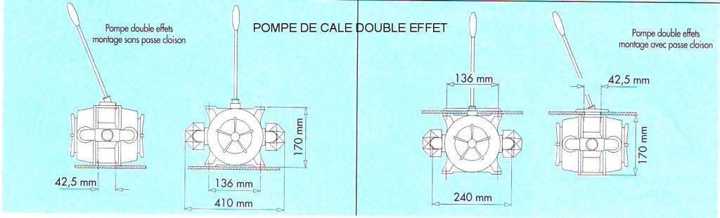 SCHEMA DE MONTAGE POMPE DOUBLE EFFET