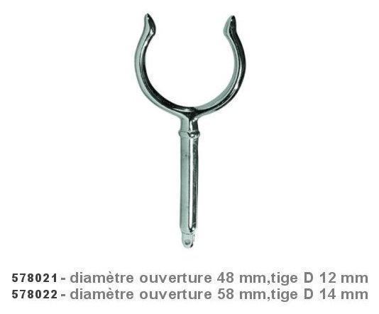 Dame de nage en laiton chrom�