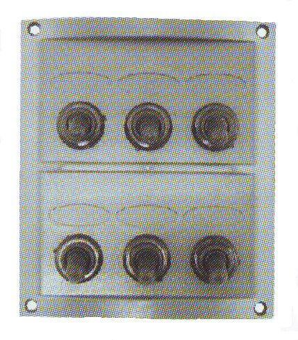 Tableau ABS 6 interrupteurs