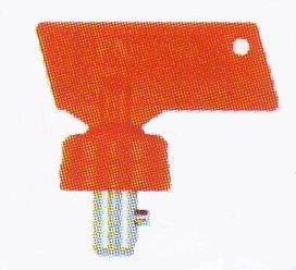 Cl� et cabochon de coupe-batterie