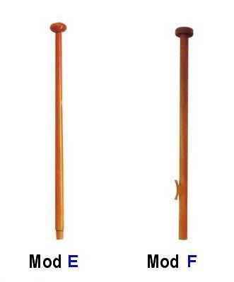 Hampe de pavillon bois