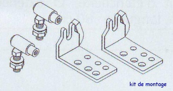 Arr�t + rotule c�ble 2300/33