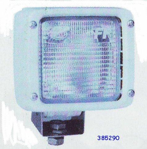 Projecteur carr� blanc