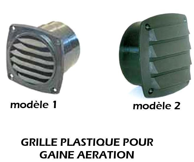 Grille plastique pour gaine d'a�ration