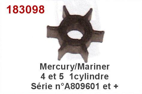 Mercury/Mariner turbine 4 et 5 cv