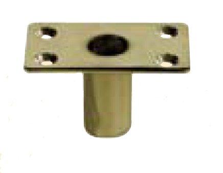 Support laiton chrom� encastrable