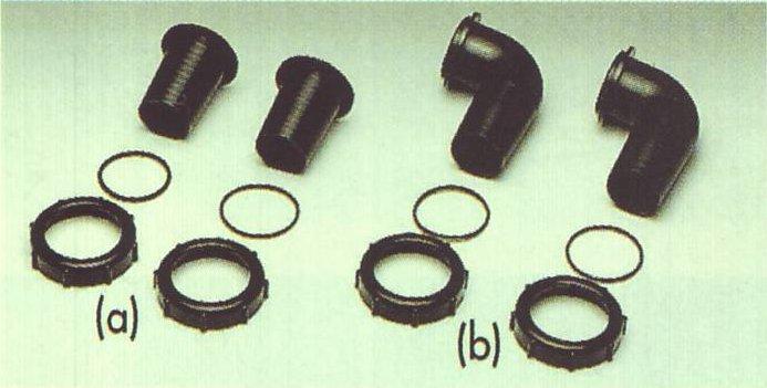 Embouts pompe simple effet