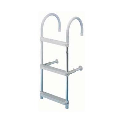 Echelle alu avec crosses rabattables