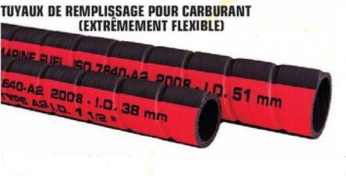 Tuyau de remplissage souple