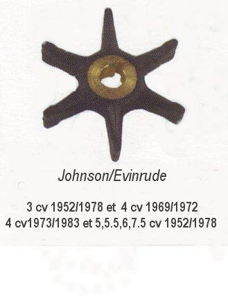 Johnson/Evinrude turbine 3 � 7.5 cv