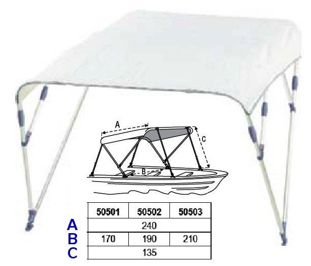 Bimini Zeus bateau moteur Lalizas