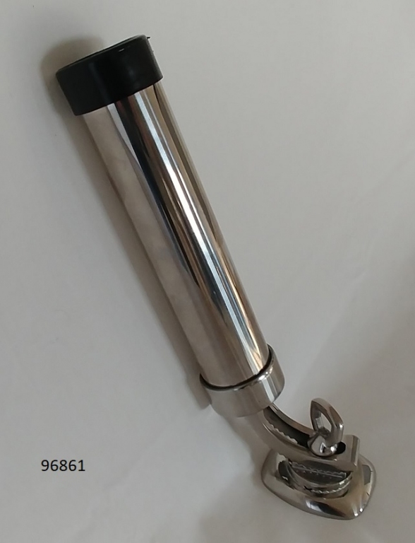 Porte canne sur platine