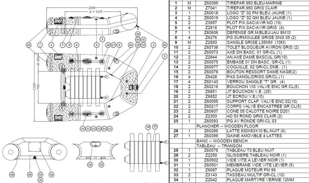 Zodiac 200 Roll Up 2009-2010