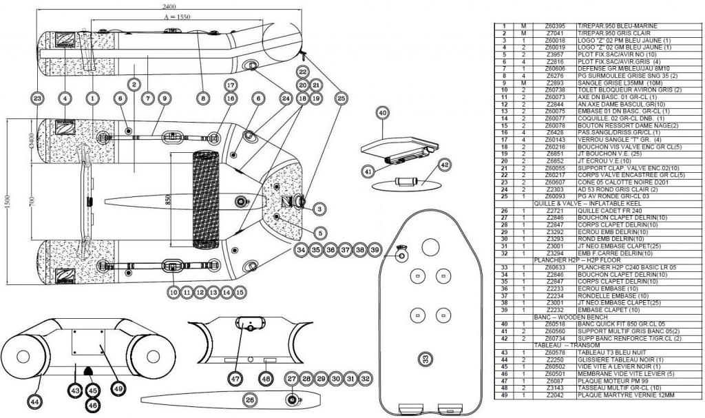 Zodiac 240 Aero 2009 � 2010
