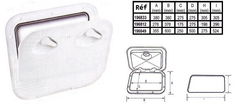Portes de visite Mid Line