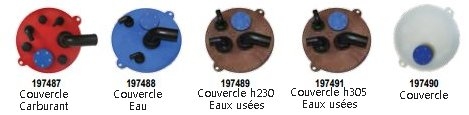 Couvercles pour r�servoirs Diablo