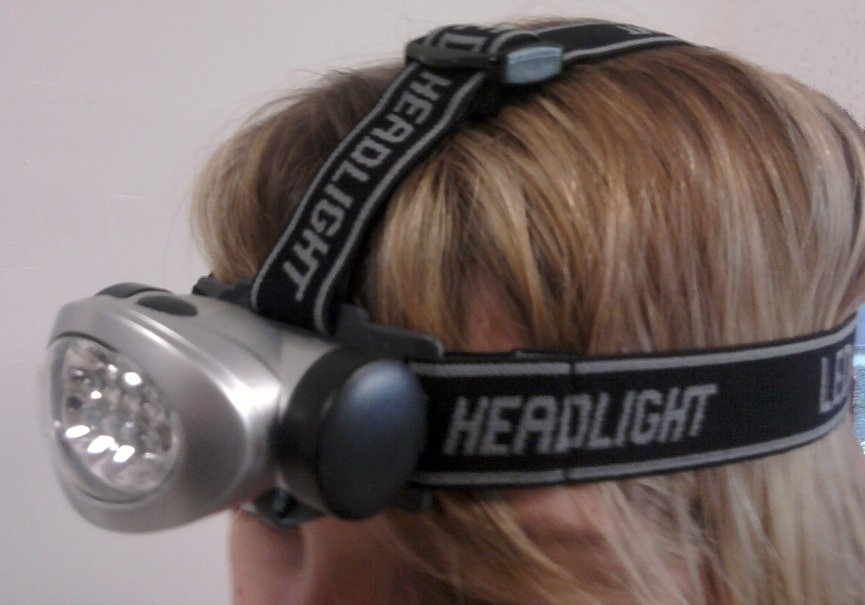 Lampe frontale � Led