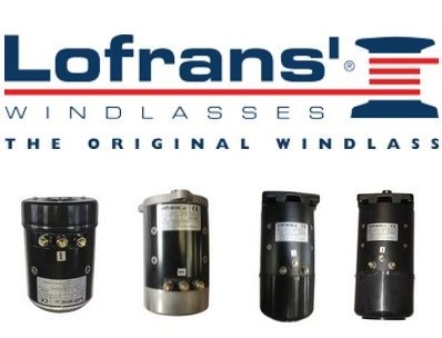 Moteurs guindeaux Lofrans 1500 � 2700 W - 24 volts
