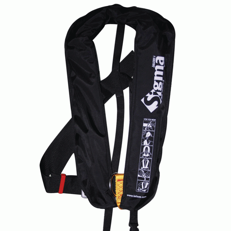 Gilet Sigma noir automatique Lalizas