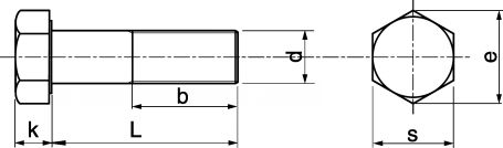 Vis m�taux TH PF 6 � 8 mm