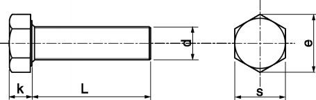 Vis m�taux TH 8 � 12 mm