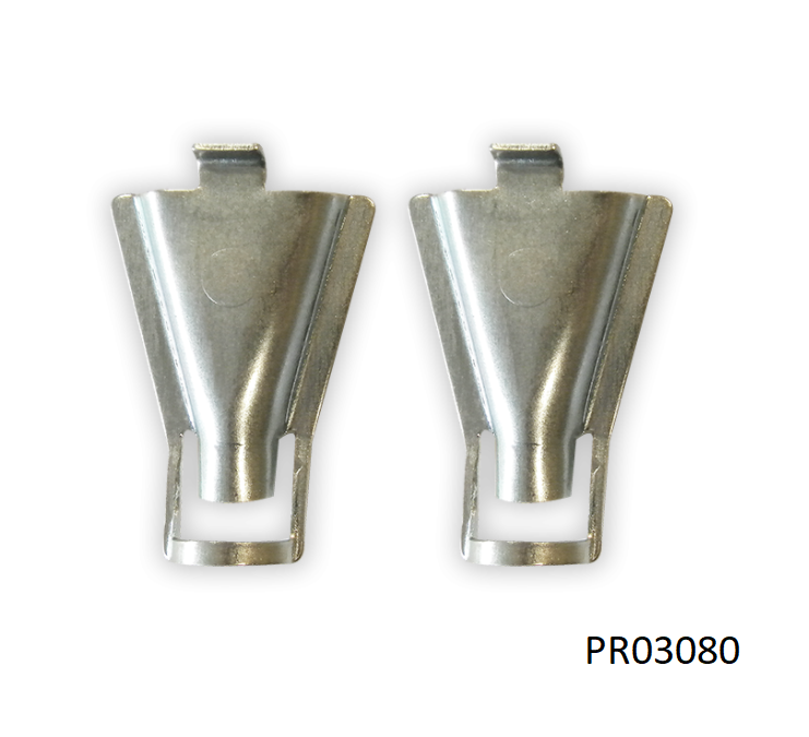 Demi-coquilles - arr�t de gaine