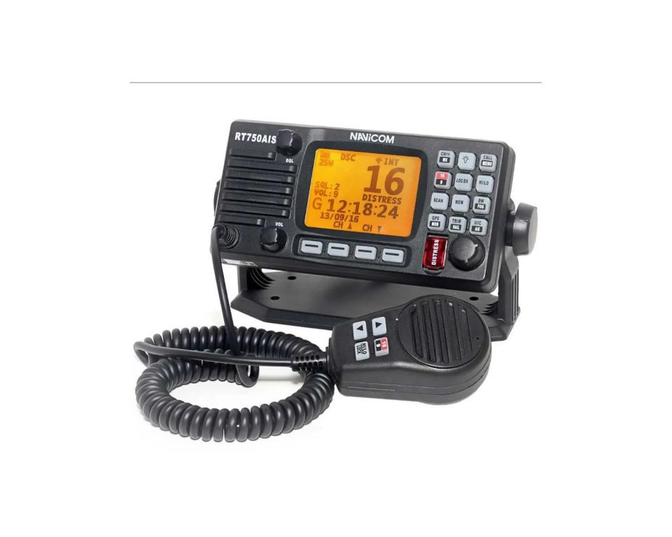 VHF FIXE RT750AIS -25W - GPS et Recepteur AIS int�gr� - NMEA2000