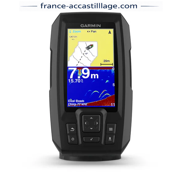 Sondeur Garmin STRIKER Plus 4 Avec sonde bi-faisceaux