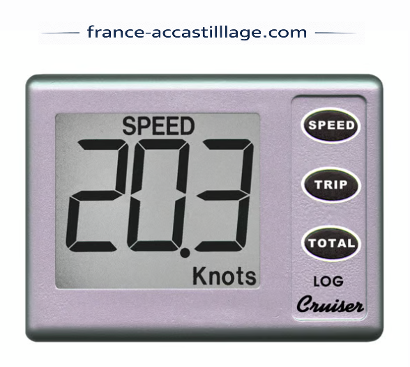 Pack NASA CRUISER Loch - Afficheur CRUISER Log, capteur loch 7m de c�ble