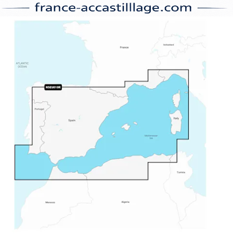 Cartes marines Espagne, C�te m�diterran�enne